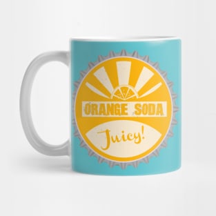 Orange Soda Bottle Cap Mug